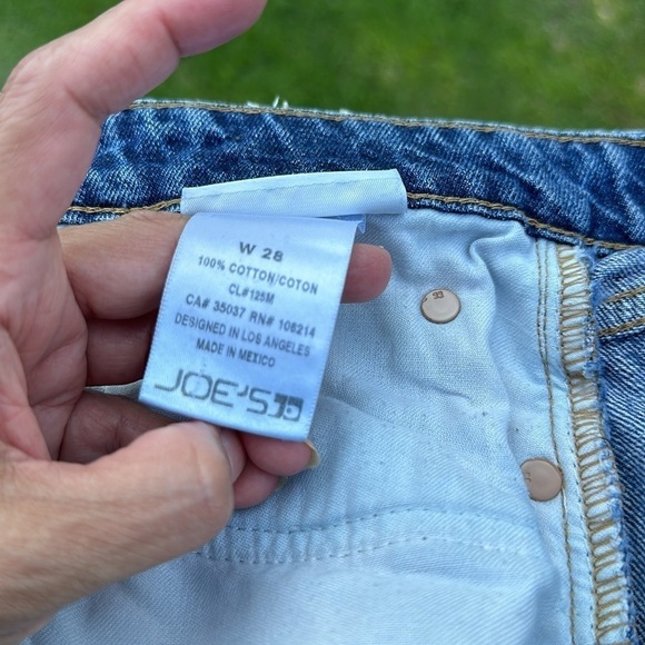 NWOT JOE’S THE DEBBIE CROP High Rise Boyfriend Cropped Collector’s Edition SZ 28 - Picture 10 of 10